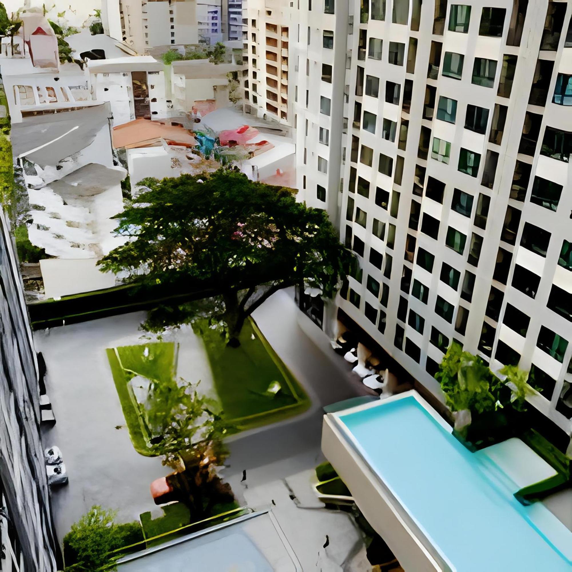 The Base Apartments At Central Pattaya Eksteriør bilde